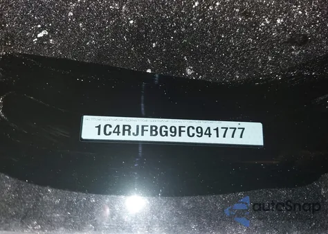 2015 Jeep Grand Cherokee Limited z USA, uszkodzony, nr VIN 1C4RJFBG9FC941777